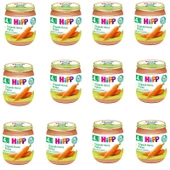 Hipp Kavanoz Maması Organik Havuç Püresi 125 gr 12 ADET - 1