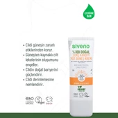 Siveno %100 Doğal Yüz Güneş Kremi Leke Karşıtı Aydınlatıcı Mineral Filtre UVA UVB SPF 50+ 30 ml - 5