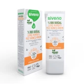 Siveno %100 Doğal Yüz Güneş Kremi Leke Karşıtı Aydınlatıcı Mineral Filtre UVA UVB SPF 50+ 30 ml - 2