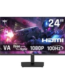 KTC H24V27 23.8" 100 Hz  (HDMI + VGA ) 1920×1080 Amd Freesync Full HD Flat Monitör - 1