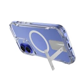 Apple iPhone 16 Kılıf M-safe Şarj Özellikli Zore T-Max Standlı Kapak - 4