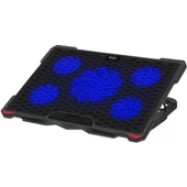 GAMEBOOSTER GB-NS04 15-16" Siyah 5-FANLI Notebook Soğutucu - 2
