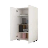 Modilayn GÜNEŞ 110 cm 2 Kapaklı Banyo- Havlu- Mutfak- Erzak- Kavonoz- Kiler Dolabı - 7