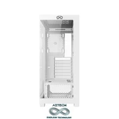AZTECH AZT101 W Gaming Mid-Tower PC Kasası Beyaz - 4