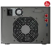 ASUSTOR AS6706T-16GB CELERON QC- 16GB RAM- 6-diskli Nas Server (Disksiz) - 4