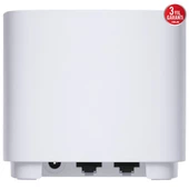 ASUS ZENWIFI XD4 PLUS AX1800 AiMESH ROUTER 2-li paket beyaz thumbnail 5