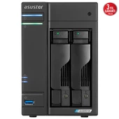 ASUSTOR AS6702T-8GB CELERON QC N5105 8GB RAM-2-diskli Nas Server (Disksiz) thumbnail 2