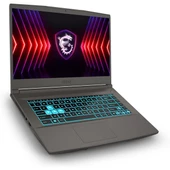 MSI 15.6" THIN 15 B12UC-1479XTR CORE i7 12650H 16GB- 512GB M2 NVME- 4 GB RTX3050 FDOS - 2