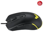 ASUS TUF Gaming M3 Gen II Aura Sync Rgb 8000 Dpı Sensor 60 Milyon Tıklama Ömrü 59 Gram Hafıf Tasarım Oyuncu Mouse - 6