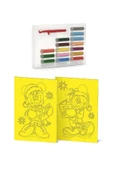 RED CASTLE Eğitici Ve Eğlenceli Disney Mickey Clup & Happy New Year Kum Boyama Seti-Red Castle  Ds-36 - 2