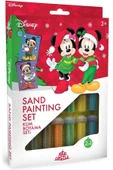RED CASTLE Eğitici Ve Eğlenceli Disney Mickey Clup & Happy New Year Kum Boyama Seti-Red Castle  Ds-36 - 1