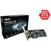 ASUS PCIe 1X Xonar SE 5.1 Gaming 24bit Ses Kartı - 1