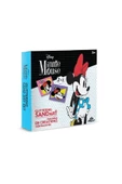 RED CASTLE Eğitici ve Eğlenceli Disney Minnie Mouse Kum Boyama Seti 2in1 (11x11cm)-Red Castle MBK-13 - 1