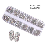 Fontenay NailArt Charm 12Çeşit RenkliTırnak Charms Koleksiyonu TırnakCharm NailCharms 12'li Kutulu 4 - 1