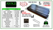 4x150 Rms ab class Anfi AVAZ BK-150.4 - 3