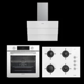 Arçelik Star Beyaz Cam Ankastre Set thumbnail 1