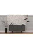 VM VERTEX MOBİLYA Mia Konsol 150 Cm Antrasit - 1