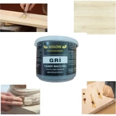 Çok Amaçlı Ahşap Parke Masa Sehpa Çizik Çok Amaçlı Tamir Dolgu Macunu Gri 240 Gr thumbnail 1