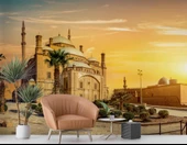 Kahire Mehmet Ali Paşa Camii Manzaralı Duvar Kağıdı thumbnail 6