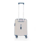 MÇS 3lü Set Kırılmaz Silikon Seyahat Valizi Bavulu V305 Kemik Sky Blue - 9