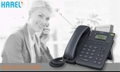 Karel IP1211 IP Masaüstü Kablolu Telefon Adaptör Dahil - 2