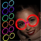 Periboia Glow Stick Yuvarlak Gözlük 12 Adet - 2