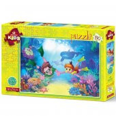 Art Puzzle Kıds 50 Parça Dalgıç Çocuklar 4499 - 1