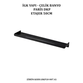 İGK YAPI - ÇELİK BANYO PARİS ETAJER 50CM (DKP10-007.4) - 2