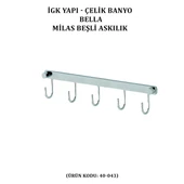 İGK YAPI - ÇELİK BANYO BELLA MİLAS BEŞLİ ASKILIK (40-043) - 2