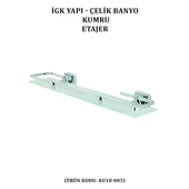 İGK YAPI - ÇELİK BANYO KUMRU ETAJER (KU10-005) - 2