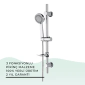 İGK YAPI - TEMA Dinamik Tondo Sürgülü Duş Seti (51035) - 1