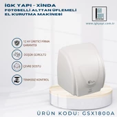 İGK YAPI - XinDa Fotoselli Alttan Üflemeli El Kurutma Makinesi (GSX-1800A) - 8