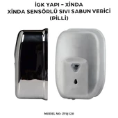 İGK YAPI - XinDa Fotoselli Pilli Sıvı Sabun Dispanseri (ZYQ120) - 5