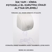 İGK YAPI - XinDa Fotoselli Alttan Üflemeli El Kurutma Makinesi (GSX-1800A) - 7