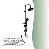 İGK YAPI - GPD Yönlendiricili Duş Seti (3 Fonksiyonlu El Duşu + Ø200)  (DST192S) - 1