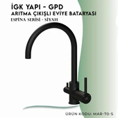 İGK YAPI - GPD Espina Arıtma Çıkışlı Eviye Bataryası  ( MAR70-S) thumbnail 3