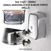 İGK YAPI - XinDa Fotoselli Pilli Sıvı Sabun Dispanseri (ZYQ120) - 4