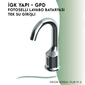 İGK YAPI - GPD FLB11-2 FOTOSELLİ LAVABO BATARYASI (TEK SU GİRİŞLİ) - 3