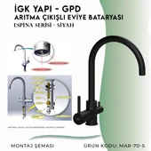 İGK YAPI - GPD Espina Arıtma Çıkışlı Eviye Bataryası  ( MAR70-S) thumbnail 5