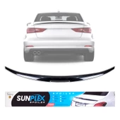 Mega Oto Market Piano Black Enjeksiyon Kalıp Bagaj Spoiler Volkswagen Jetta 2006-2010 ile uyumlu - 1