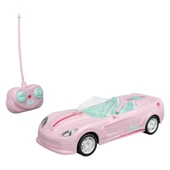 Barbie'nin Mini Rüya Arabası Uzaktan Kumandalı 27mhz Işıklı - S00063758 - 2