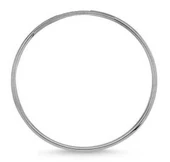 HALKA ALYANS METAL 5 CM GÜMÜŞ 25 ADET thumbnail 1