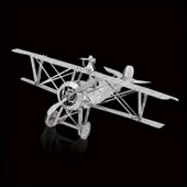 DIY 3D Metal Puzzle Bulmaca Newpiort 17 Fighter Uçak 46 Parça 14+ yaş üstü Hediyelik - 3
