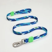 Lindo Dogs Blue Dream Köpek Gezdirme Kayışı Mavi/Yeşil Large - 1