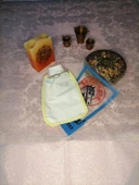 EKER-KONFOR SARI BİYELİ HIZLIGİY KESE SETİ-2 ADET KESE-Lastikli Kese-Banyo ve Duş Kesesi - 3