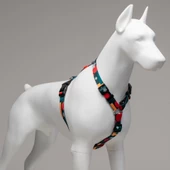 Lindo Dogs Reindeer H Tipi Köpek Göğüs Tasması Kırmızı/Yeşil Beden Small - 4