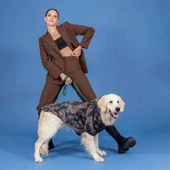 Lindo Dogs Ghost Kapüşonlu Su Geçirmez Köpek Yağmurluğu Beden 6 - 5