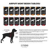 Lindo Dogs Air Puff Deep Köpek Montu Siyah Beden 6 - 6