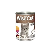 Wise Cat Ciğerli Yetişkin Konserve Kedi Maması 400 Gr - 1
