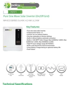 SOLİNVED 4.2 KW DAHİLİ MPPT TAM SİNÜS AKILLI İNVERTER - 2